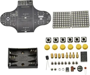 DIY Game Console Kit Solder Practice Included Boys and Girls-Friendly Programming