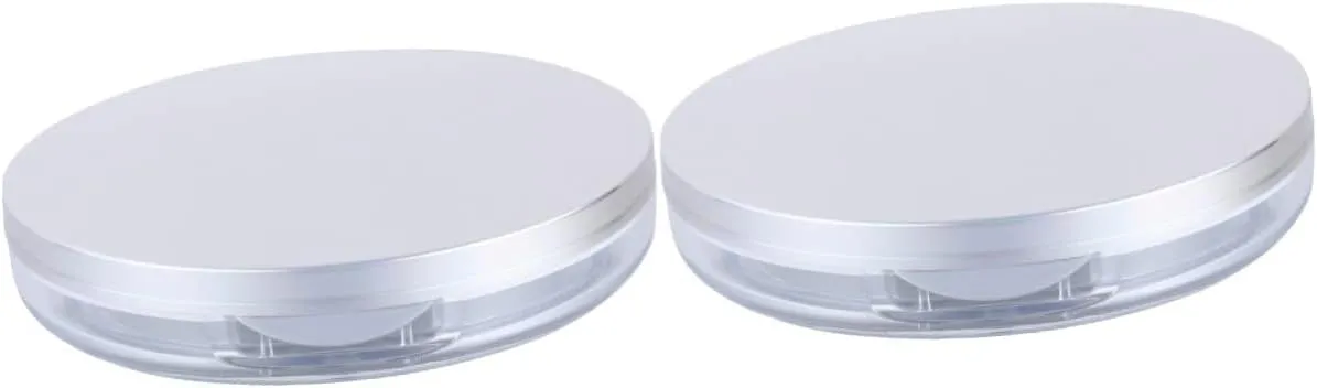 DOITOOL Body Mirrors 4 Pcs Loose Powder Box 5g Powder Case Empty Box Cosmetic Travel Portable Mirror