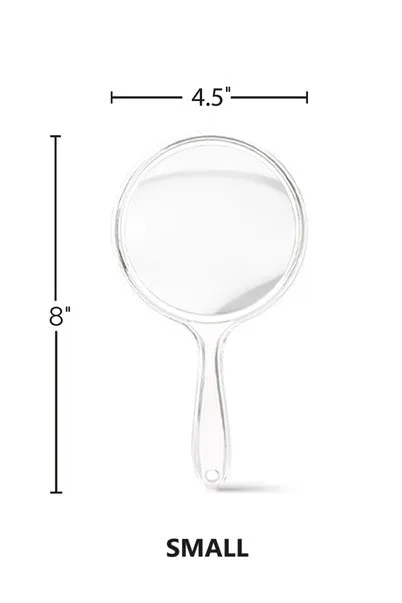 Double-Sided Magnifying Hand Mirror