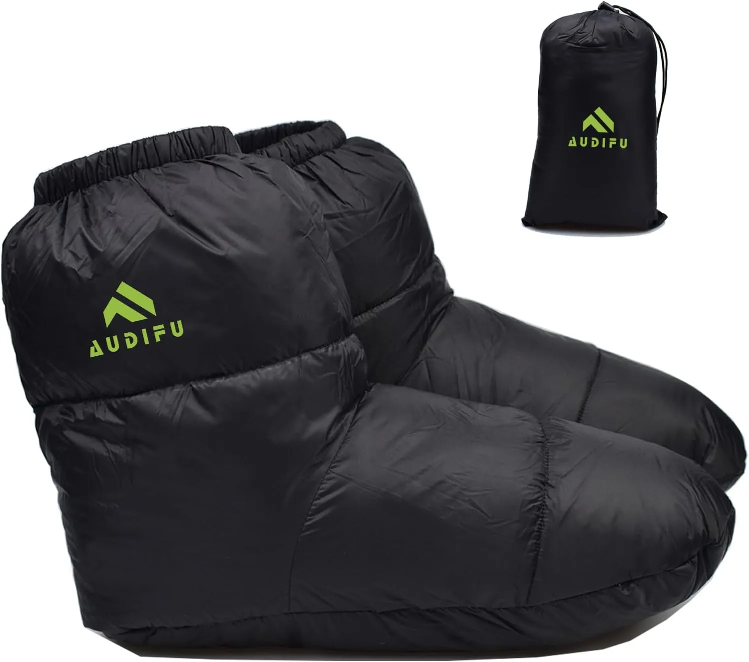 Down Booties Warm Socks Ultralight Sleeping Sock for Camping, Backpacking - Camp Sleeping Bag Tent Down Foot Warmer for Men & Women