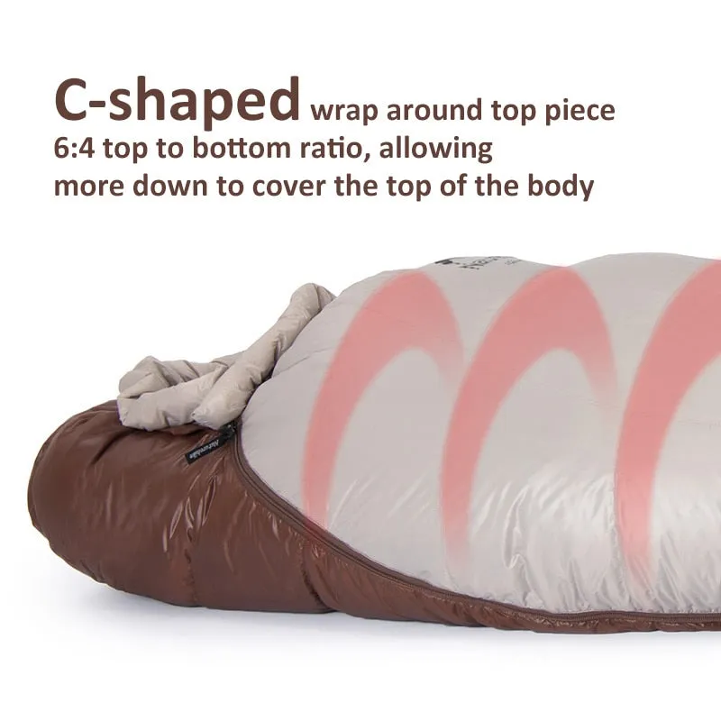 Down sleeping bag down light 4 seasons duck sleeping bag -3-7 winter sleeping bag