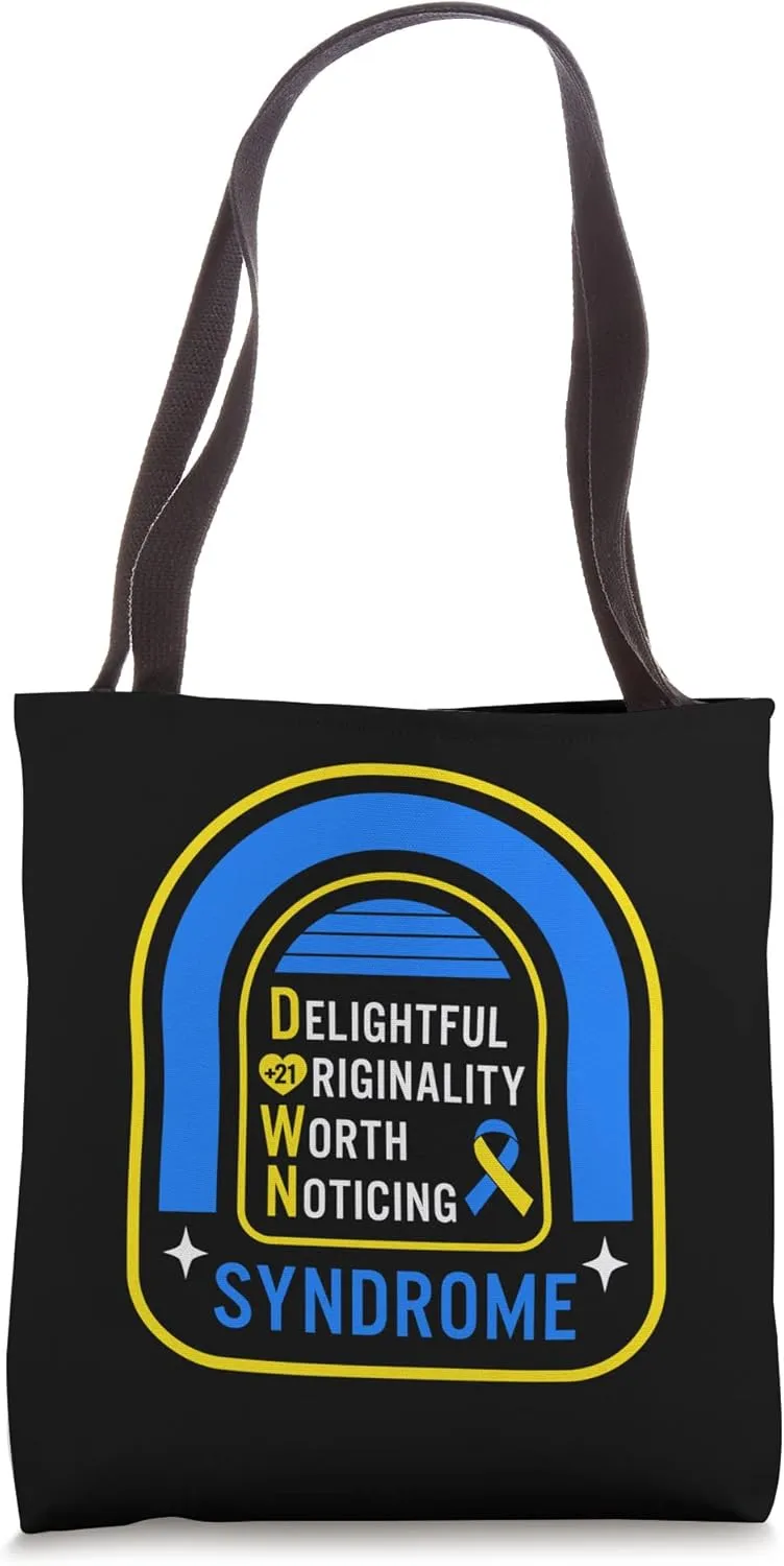 Down Syndrome Awareness Day Delightful Originality Noticing Tote Bag