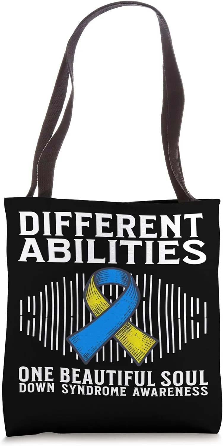 Down Syndrome Awareness Kids Boy Support Down Syndrome Gifts Tote Bag