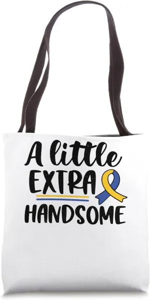 Down Syndrome Awareness Kids Down Syndrome T21 Toddler 3 21 Tote Bag