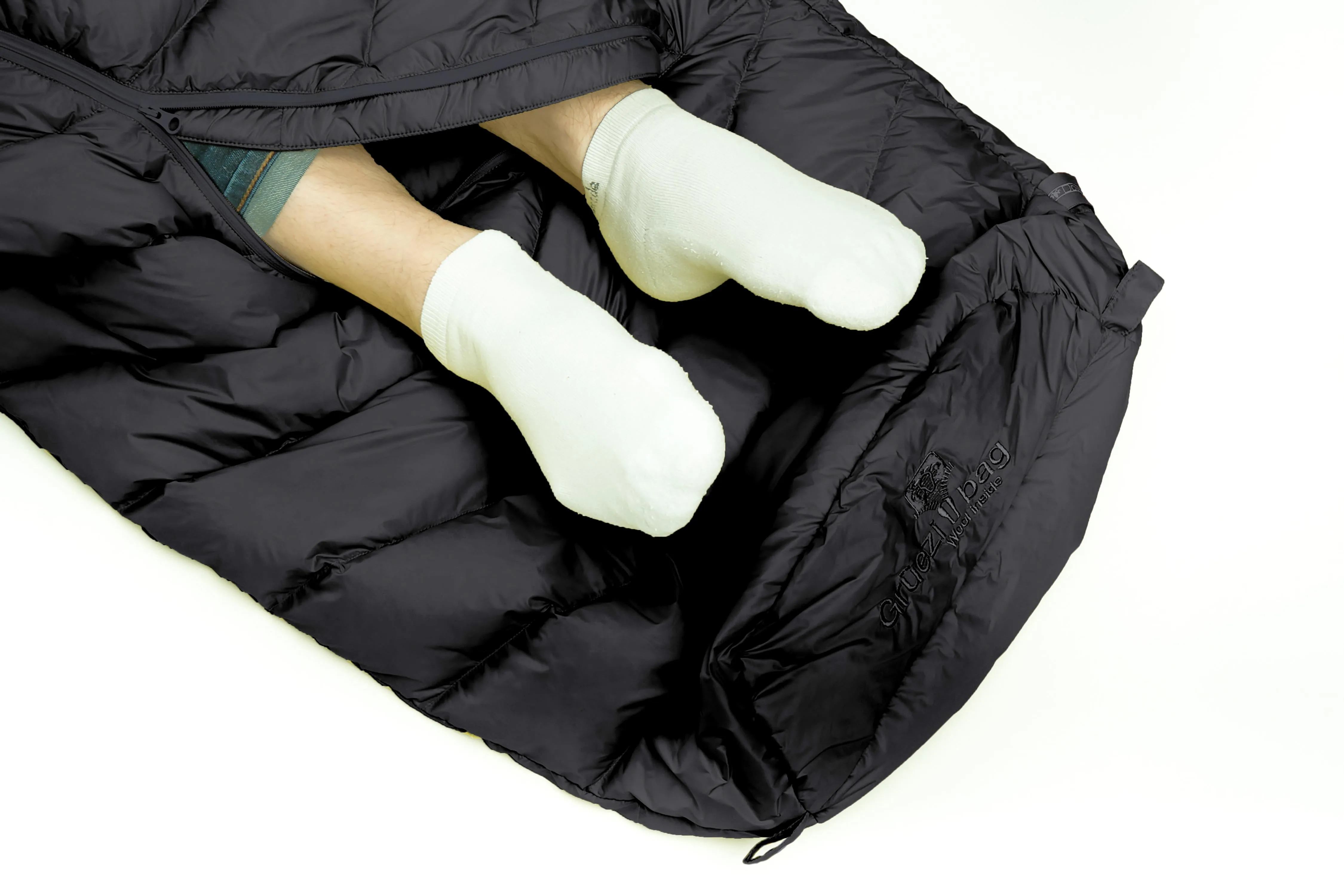 DownWool Extreme Light 185  Schlafsack | 46°F Black Edition