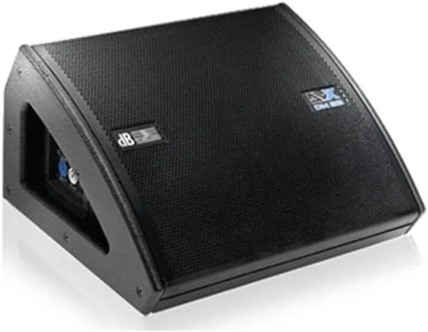 DVX DM28HP 2-Way Active Stage Monitor, 70-19000Hz Frequency Response, 500W RMS LF Amp, Single