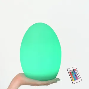 Egg IP65 Colour Changing Wireless Indoor Outdoor Table Lamp