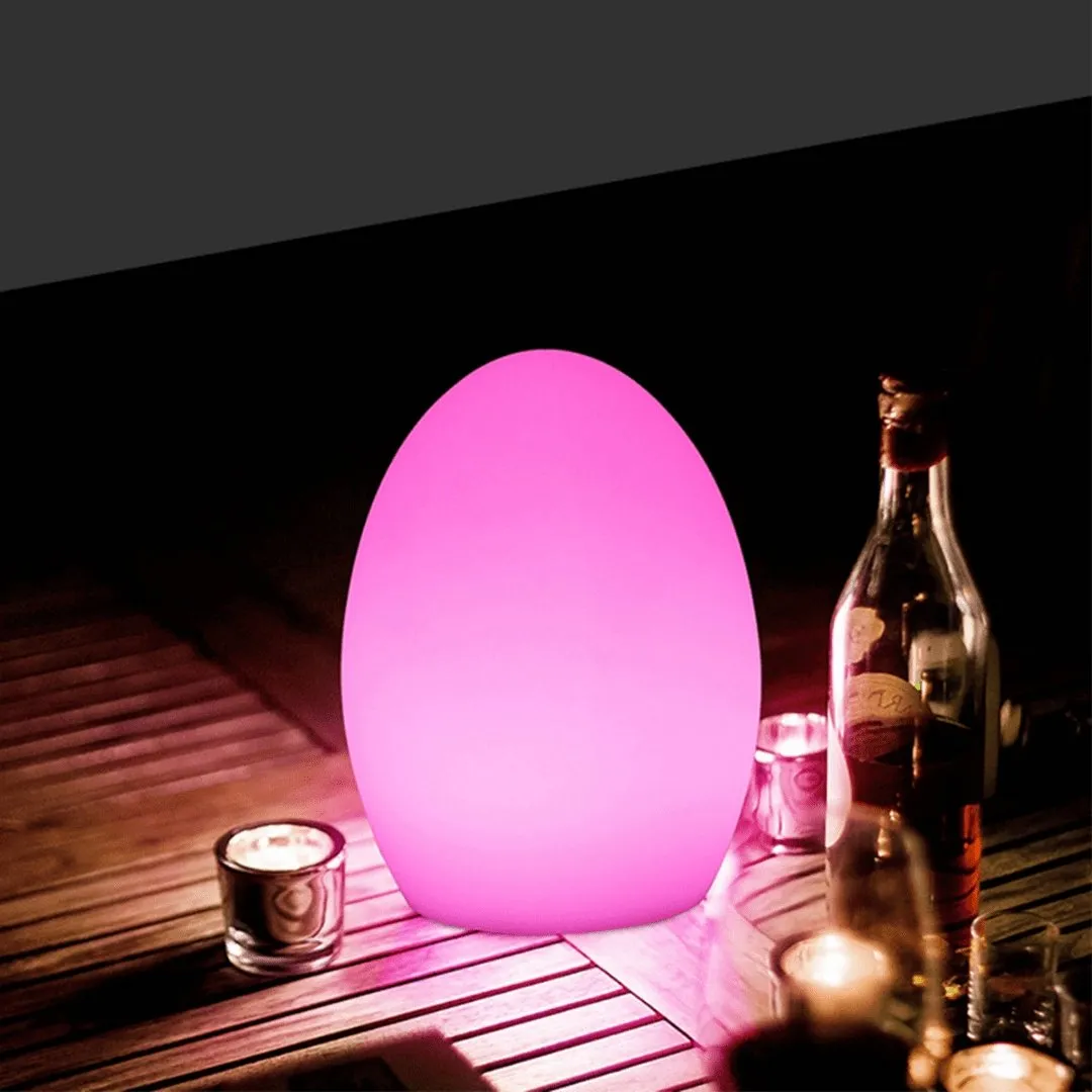 Egg IP65 Colour Changing Wireless Indoor Outdoor Table Lamp
