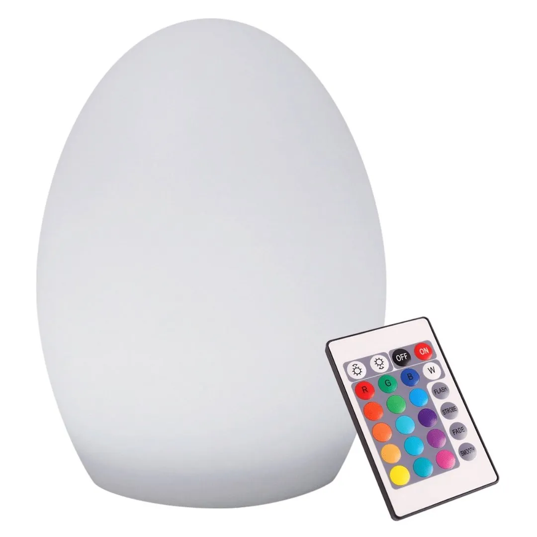 Egg IP65 Colour Changing Wireless Indoor Outdoor Table Lamp