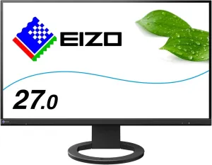 EIZO FlexScan EV2760-BK 27.0 Frameless Monitor (2560 x 1440/Anti-Glare IPS/Anti-Fatigue Reduction/Black/5 Year Warranty)