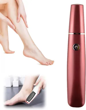 Electric Feet Callus Remover, 2025 New Electric Callus Remover for Feet, Callu Removers, Strong Pedicure Set, Foot Care Electrics Callu Removers Feets for Dead, Hard, Cracked Skin (Red)