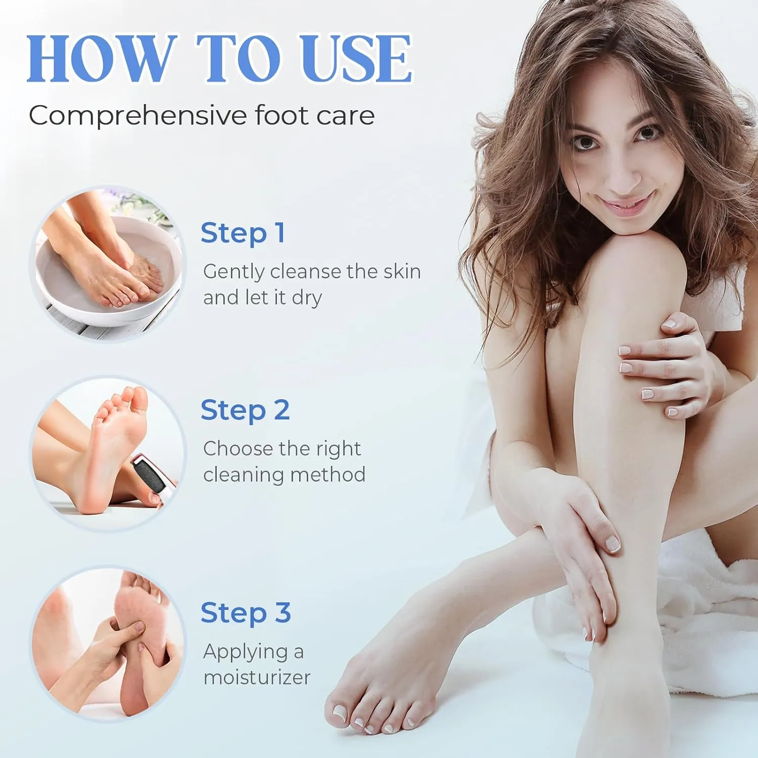 Electric Feet Callus Remover, 2025 New Electric Callus Remover for Feet, Callu Removers, Strong Pedicure Set, Foot Care Electrics Callu Removers Feets for Dead, Hard, Cracked Skin (Red)