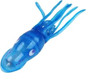 Electric Swimming Octopus Bath Toy, Creative Octopus Pool Toy Simulated Octopus Tub Toy Electric Octopus Bathtub Toy with Lights (Blue)