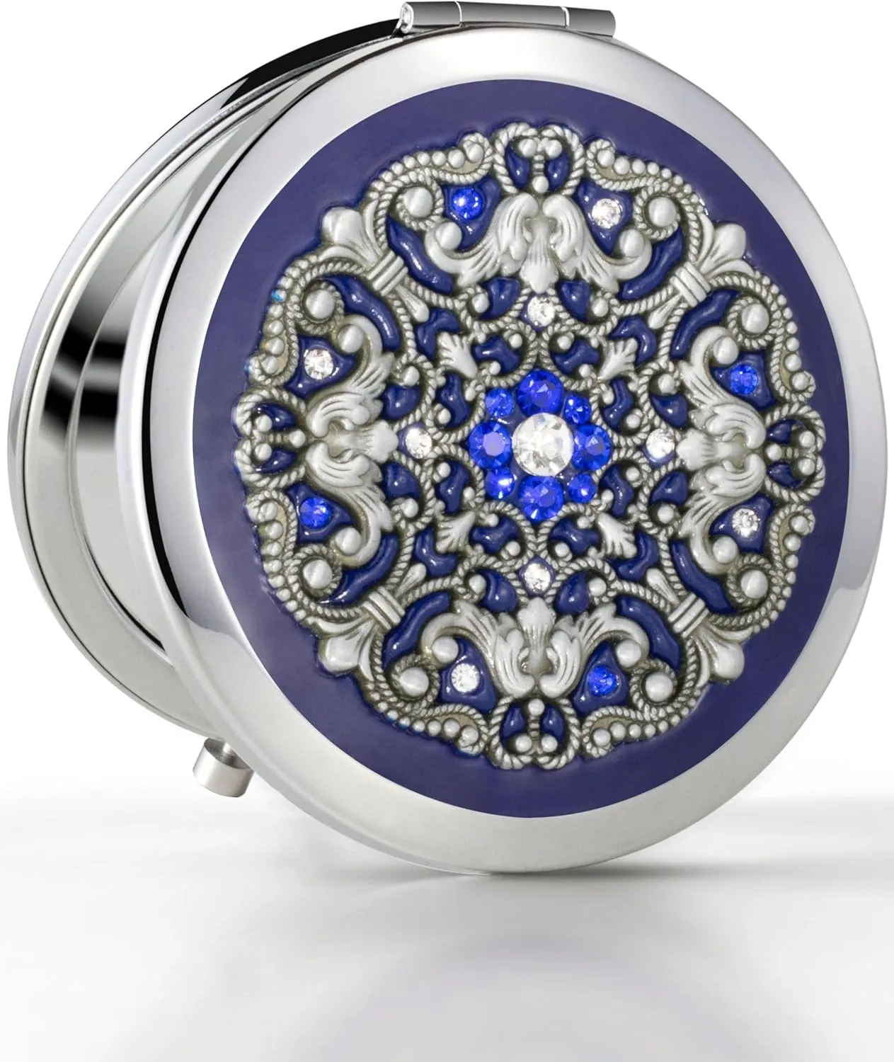 Elegant Compact Mirror for Purses - Valentines Gifts for Her - Gift for Mother of the Bride, Maid of Honor, Mother of the Groom, Daughter-in-law, Sister-in-law, Granddaughter