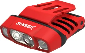 [Ellnis]【 Motion Sensor lamp】 IPX5 Waterproof 36-Hour Run, 90° Adjustable【LED Lit】 with Battery Indior, Recharable Hands-Free lit for Fishing Nit Workers & Ouoor Adventures