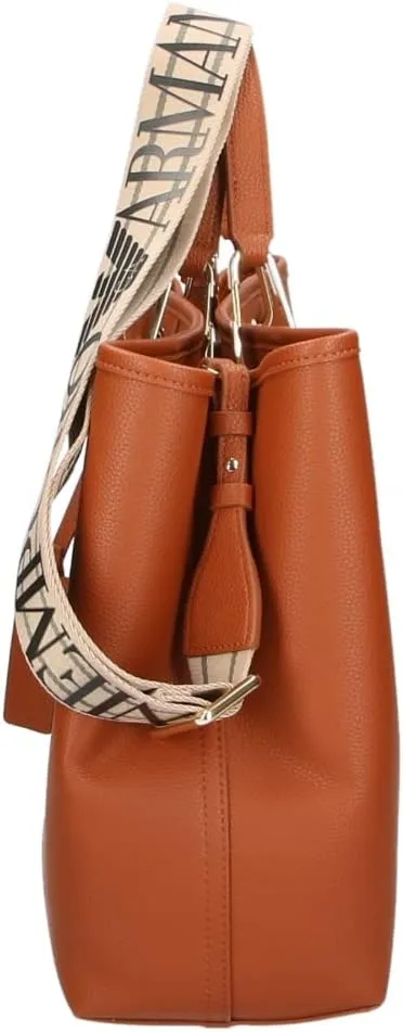 Emporio Armani SHOPPER MY BAG LEATHER ECO DEER EFFECT Y3D165 YFO5B DIMENSIONS CM37X27X15