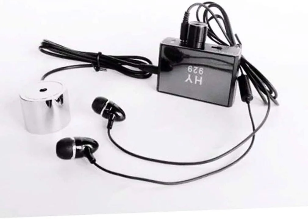 Enhanced Version Super Sensitive Listen Thru-Wall Contact/Probe Microphone Amplifier System (Enhanced Version Super Sensitive Probe Microphone) (Enhanced Sensitive Microphone)