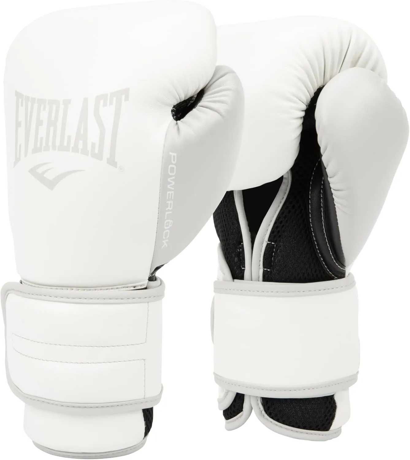 Everlast Powerlock 2 Hook & Loop Boxing Gloves | Fight Training Gloves | Hook and Loop with Durable Hand & Wrist Support | Heavy Bag & Fitness Training
