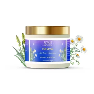 Eye Mask with Aloe Vera and Chamomile – Anti-Aging, Puffiness Reduction, and Deep Hydration – 2oz