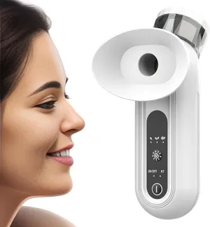 Eye Steamer for Dry Eyes, Nanos Eye Mist Sprayer Steam Device for Dry Eyes & Face Warm, Handheld Face Eye Relief Steam Therapys Machine for Moisturizing & Soothing