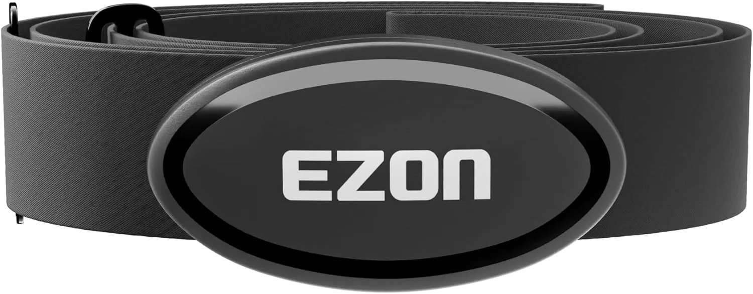 EZON Heart Rate Monitor Chest Strap | Bluetooth 5.1 & ANT , Waterproof, Compatible with Garmin, Wahoo, Polar, Strava for Running, Cycling, Workout (C009 Pro)