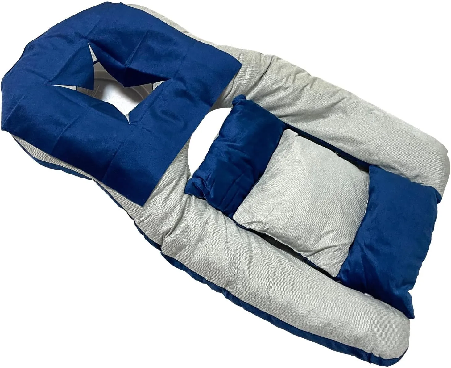 Face Down Pillow for Post-Surgery Recovery Sleeping Pillow After Eye Surgery Recovery Equipment, Home Massage Pillow, BBL Pillow After Surgery for Butt (Contoured Support Pillow, Extended)