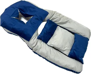 Face Down Pillow for Post-Surgery Recovery Sleeping Pillow After Eye Surgery Recovery Equipment, Home Massage Pillow, BBL Pillow After Surgery for Butt (Contoured Support Pillow, Extended)