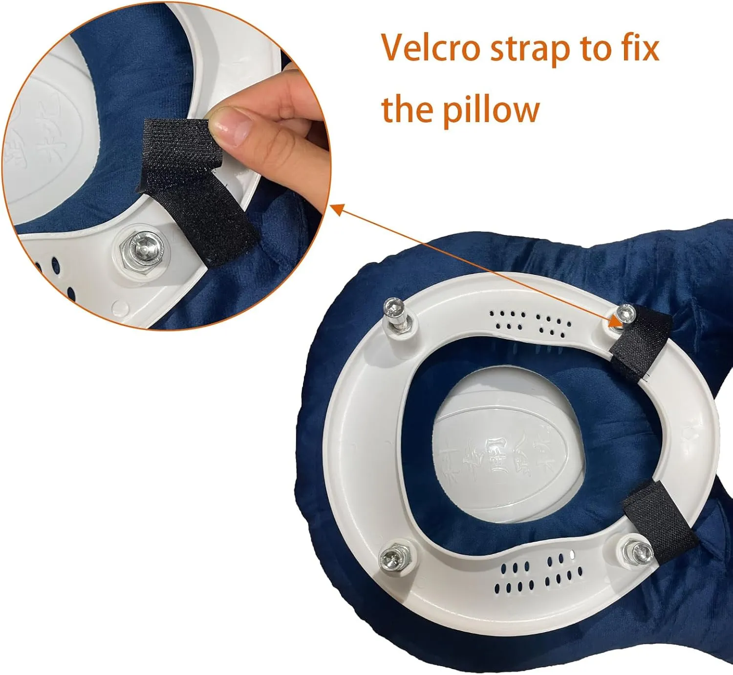 Face Down Pillow for Post-Surgery Recovery Sleeping Pillow After Eye Surgery Recovery Equipment, Home Massage Pillow, BBL Pillow After Surgery for Butt (Contoured Support Pillow, Extended)