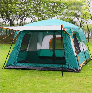 Family Tent with Living Area 5 to 8 People Ventilation,Quick Build Quick Erect Tents Stable and Lightweight Easy Up Tent for Hiking Backpacking