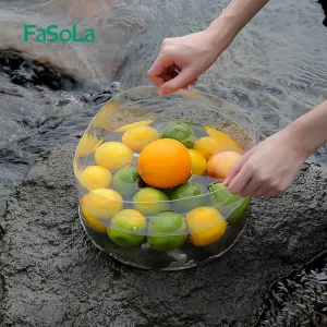 FaSoLa Outdoor Foldable Transparent Water Basin - 25*14cm