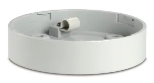 Federal Signal Streamline Modular Surface Mount Shallow Base, 12-24VAC/DC, Required Signal Sold Separately, Gray