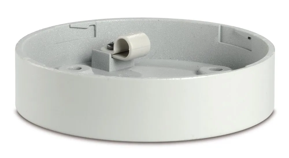 Federal Signal Streamline Modular Surface Mount Shallow Base, 12-24VAC/DC, Required Signal Sold Separately, Gray