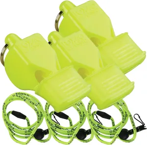 Fox 40 Classic CMG w/Breakaway Lanyard 3 Pack