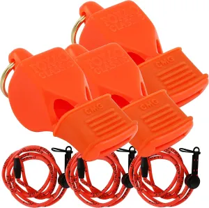 Fox 40 Classic CMG w/Breakaway Lanyard 3 Pack