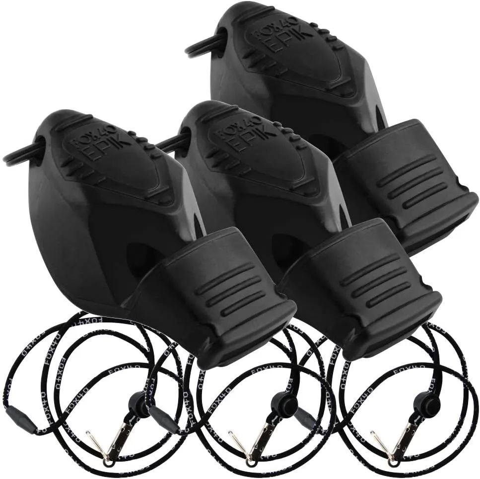 Fox 40 EPIK CMG w/Breakaway Lanyard 3 Pack