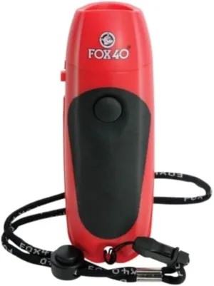 Fox 40 Tide Rider Multi Sports Referee's Electronic 3 Tone Push Button Whistle