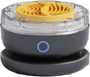 Fruit and Vegetable Washing Machine,Portable Fruit Cleaner Device,with Wireless Charging & Hydroxyl Water Ion Purification Technology for Fruits, Vegetables, Aquatic Products, Meat (Black)