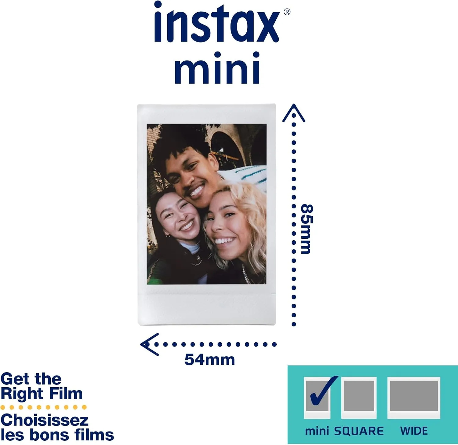 Fujifilm Instax Mini 12 Instant Film Camera - Pastel Blue