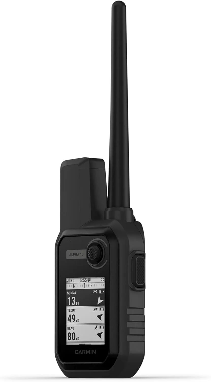 Garmin Alpha 10 Handheld Device for Compact Dog Tracking and Training