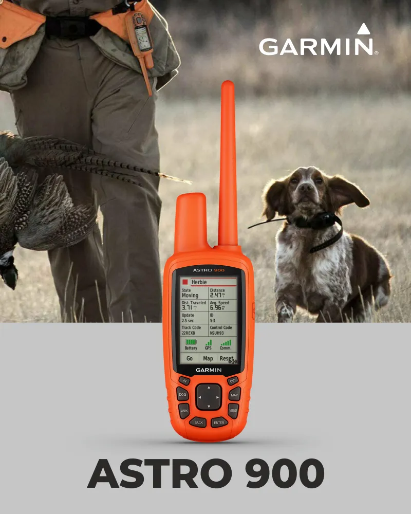 Garmin Astro 900 Dog Tracking Bundle, GPS Sporting, Canada/US with Wearable4U Bundle