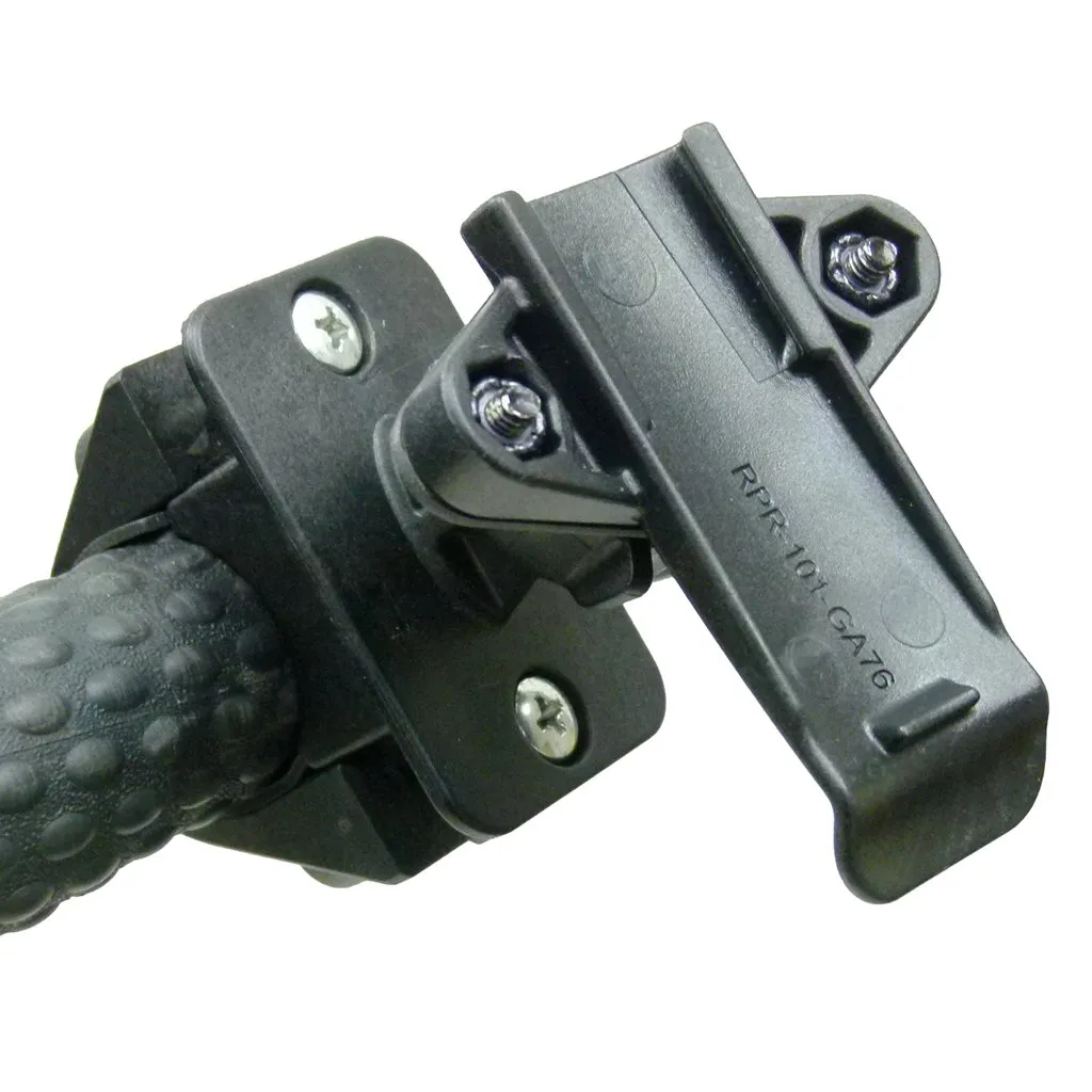 Golf Trolley Handlebar Mount & Dedicated Cradle for Garmin Alpha devices (sku 50079)
