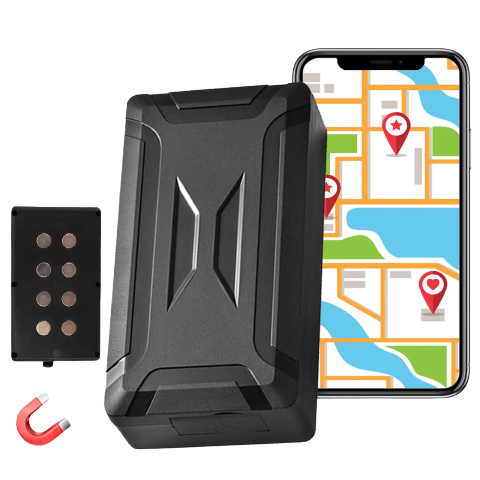 GPS Tracker Magnetic Vehicle 10000mAh 4G SIM Car Real Time Tracking Anti Theft