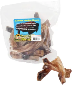 Great Dog Bison Achilles Tendon Chews 1.5 Pound Bag - Sourced and Made in USA, Bison Tendons, Bison Tendon Chews, Tendon Chews for Dogs, Tendon Chews, Bison Treats for Dogs