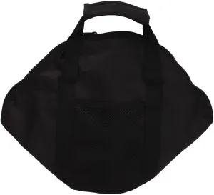 Grill Caddy for Outdoor Grill, Camping Storage，Frying Pan Bag Case Oxford Grill Plate Carry Portable Outdoor BBQ Tool Beach Picnic Accessories(Small)