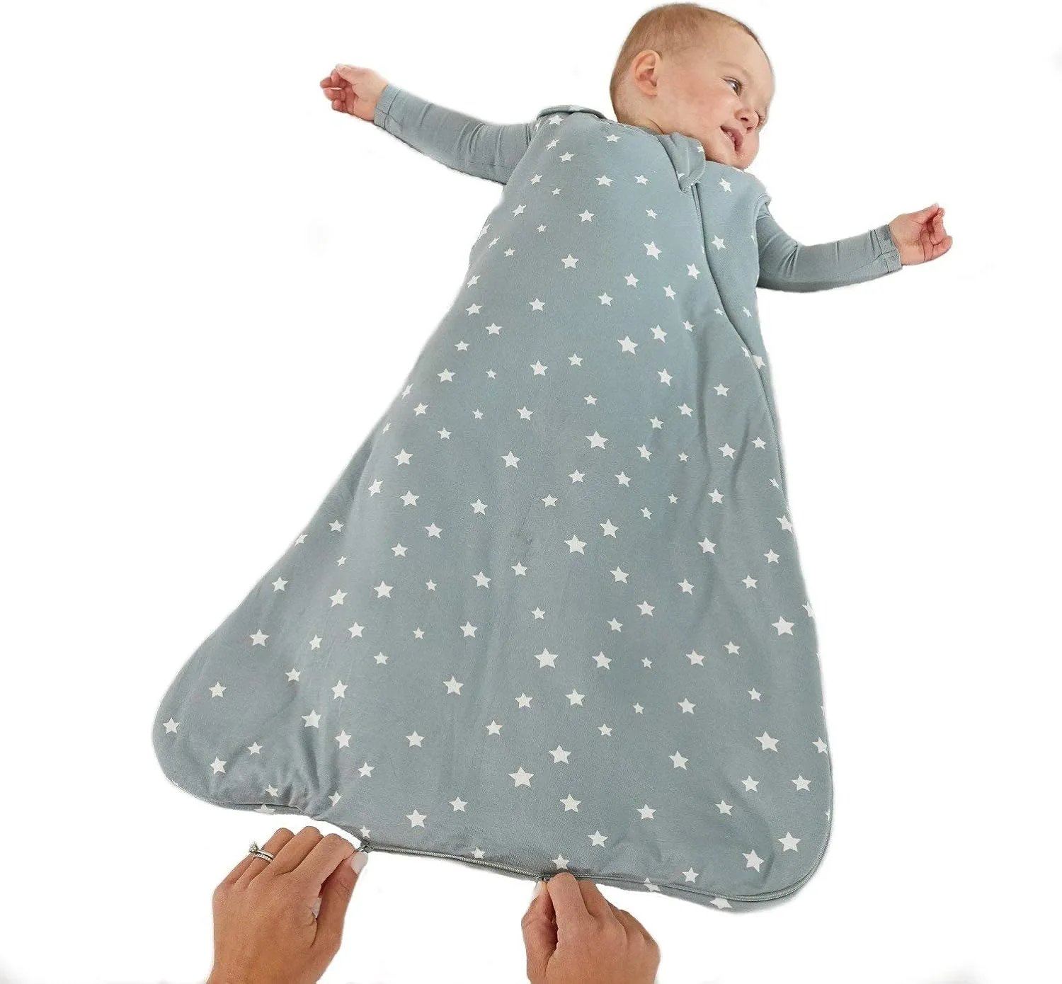 GUNAMUNA Unisex Baby Sleep Bag, Sleep Sack Sleeping Bag for Infants Toddlers Nap Time, Easy Changing Diaper Zipper, 2.6 TOG