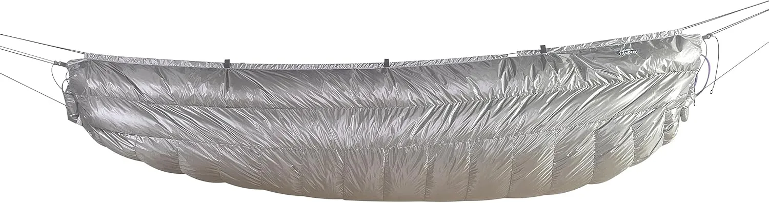 Hammock Down Under Quilt Backpacking Down Quilts Camping Down Sleeping Bag 800fp 3D Double Differential Cut Halo-250 (Halo 250 with Duck Down)