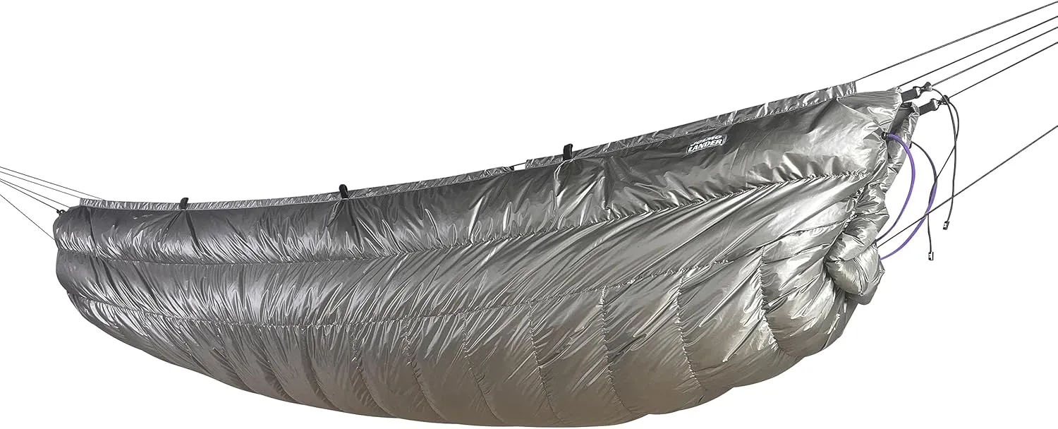 Hammock Down Under Quilt Backpacking Down Quilts Camping Down Sleeping Bag 800fp 3D Double Differential Cut Halo-250 (Halo 250 with Duck Down)