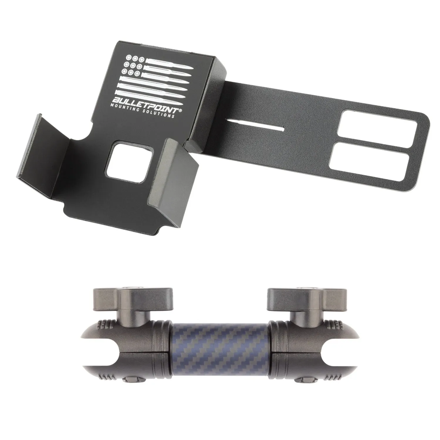 Handheld Radio   Mic Combo Holder with 20mm Ball Mount