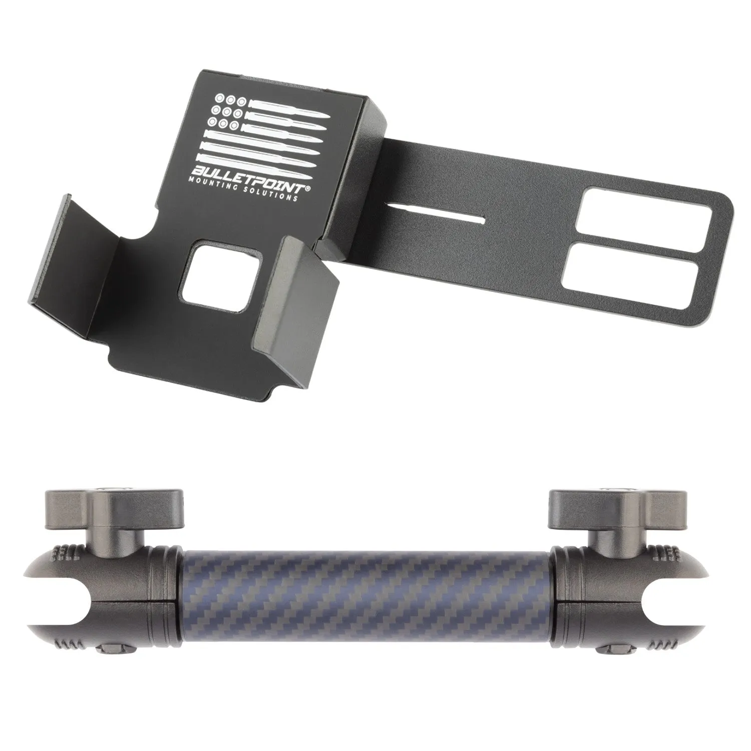 Handheld Radio   Mic Combo Holder with 20mm Ball Mount