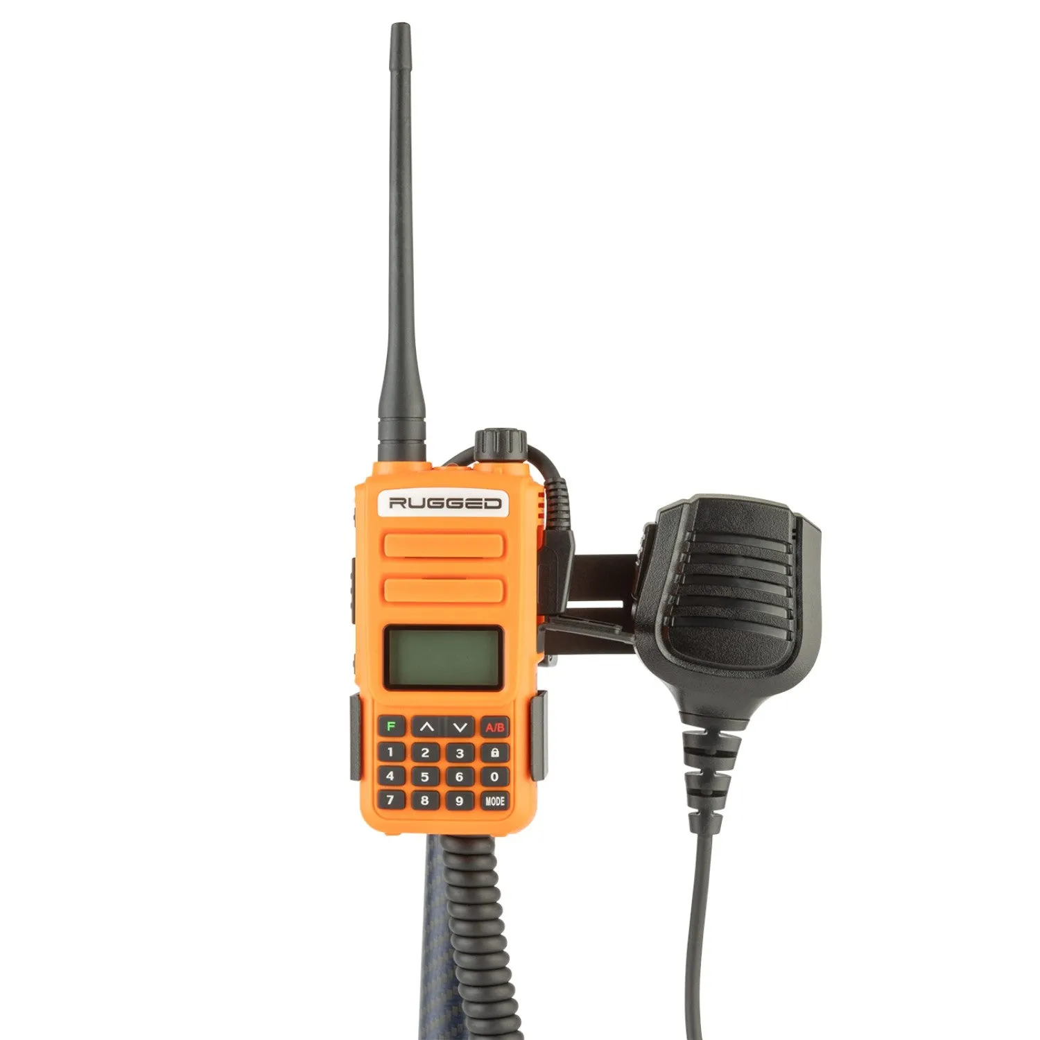 Handheld Radio   Mic Combo Holder with 20mm Ball Mount